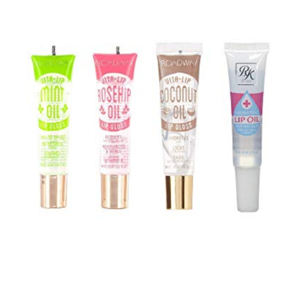 Mint oil coconut oil rose oil in lip oil lip gloss